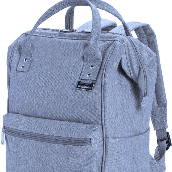 SWISS GEAR GREY LAPTOP BACKPACK WTRA-14-JH-3106   J-28   VSC-83 - Picture 1 of 11